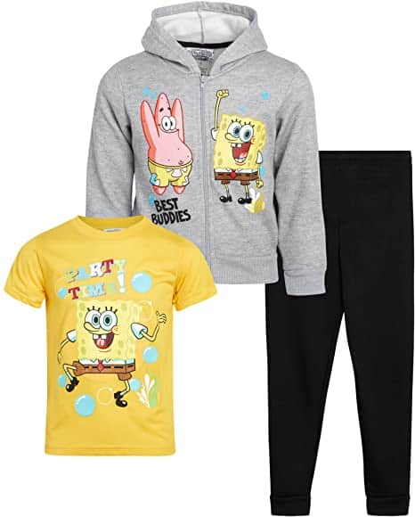 Nickelodeon Boys' Paw Patrol or SpongeBob Sweatsuit