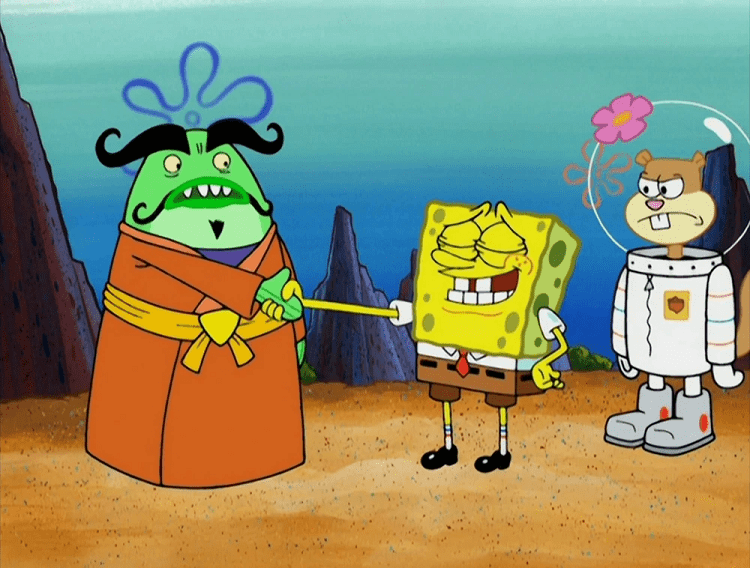 Spongebob in Karate Island