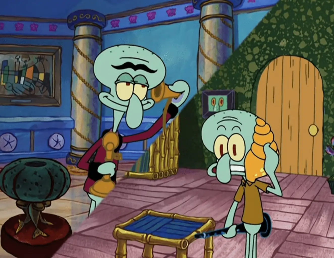 squilliam vs squidward