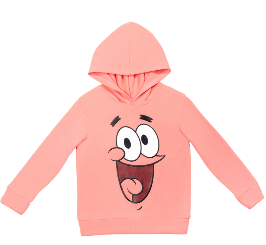 Nickelodeon SpongeBob SquarePants Patrick Big Boys Hoodie