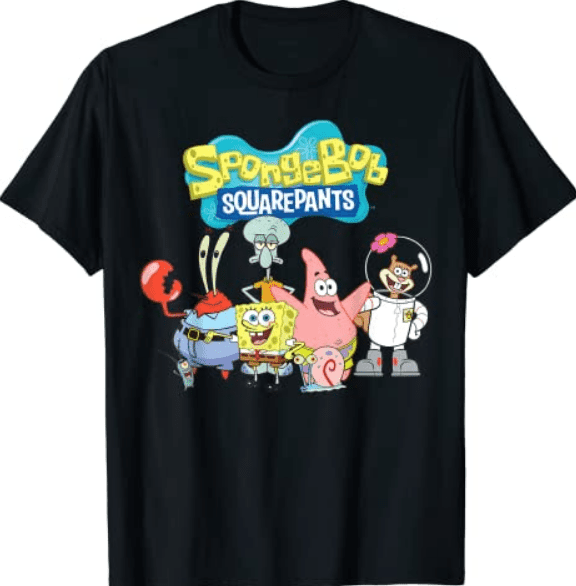 Spongebob Squarepants Friends T-Shirt T-Shirt