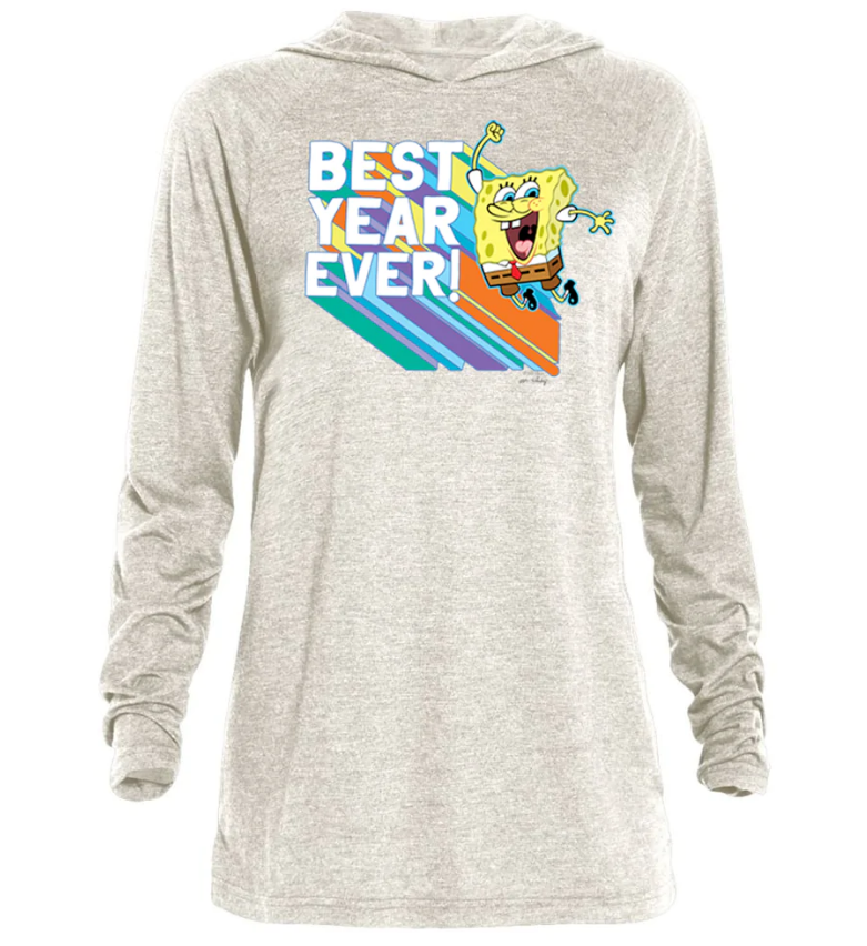 Spongebob Squarepants Rainbow Best Year Ever