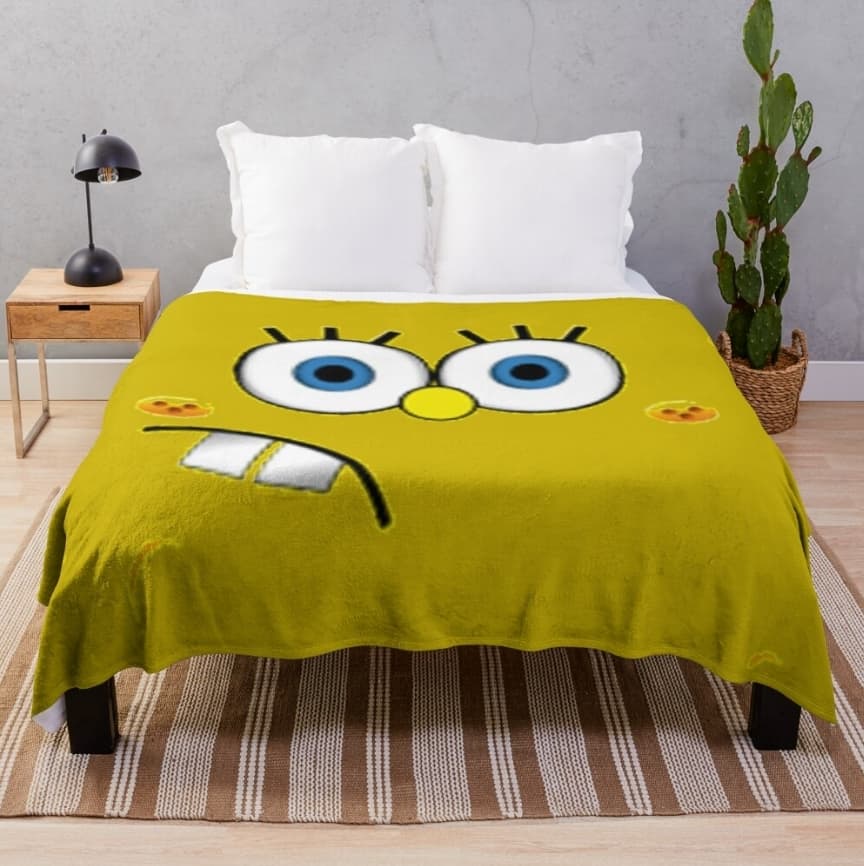 Sponge Bob Throw Blanket