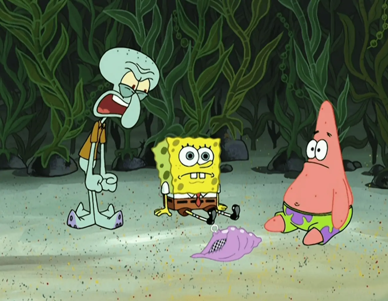 spongebob magic conch maybe someday