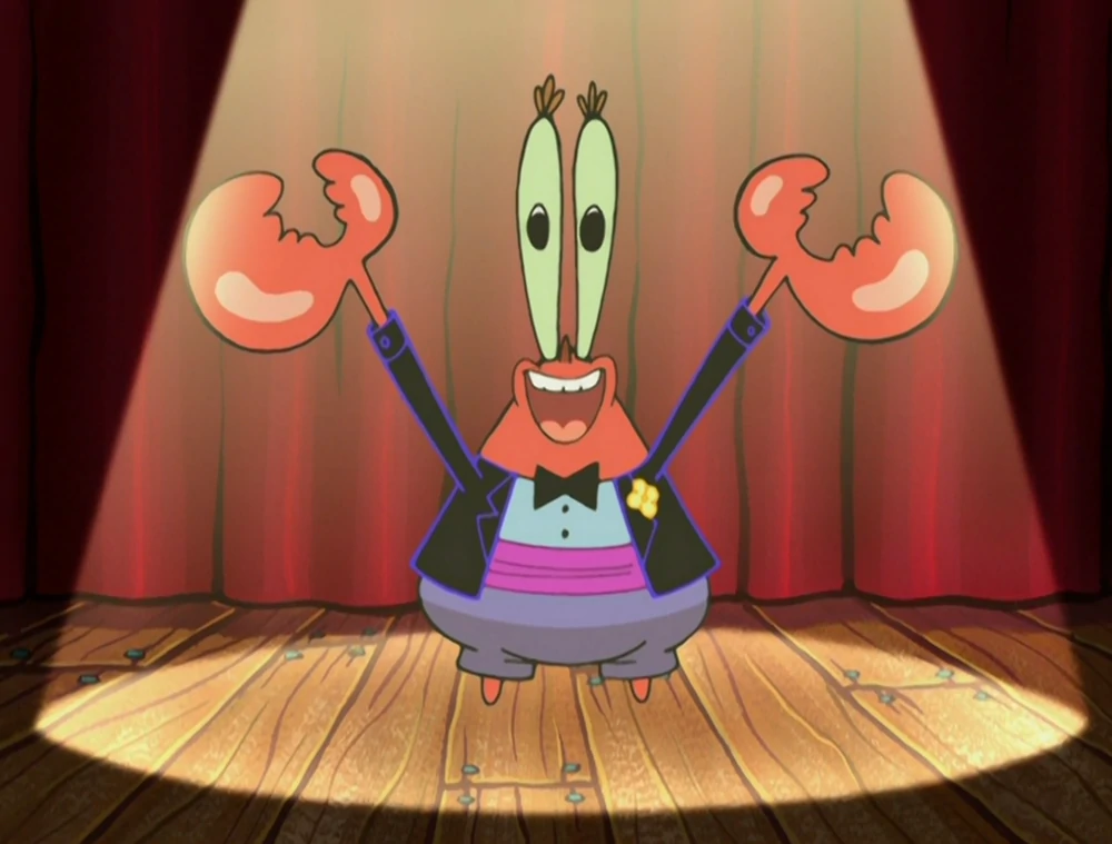 Mr. Krabs in a Suit