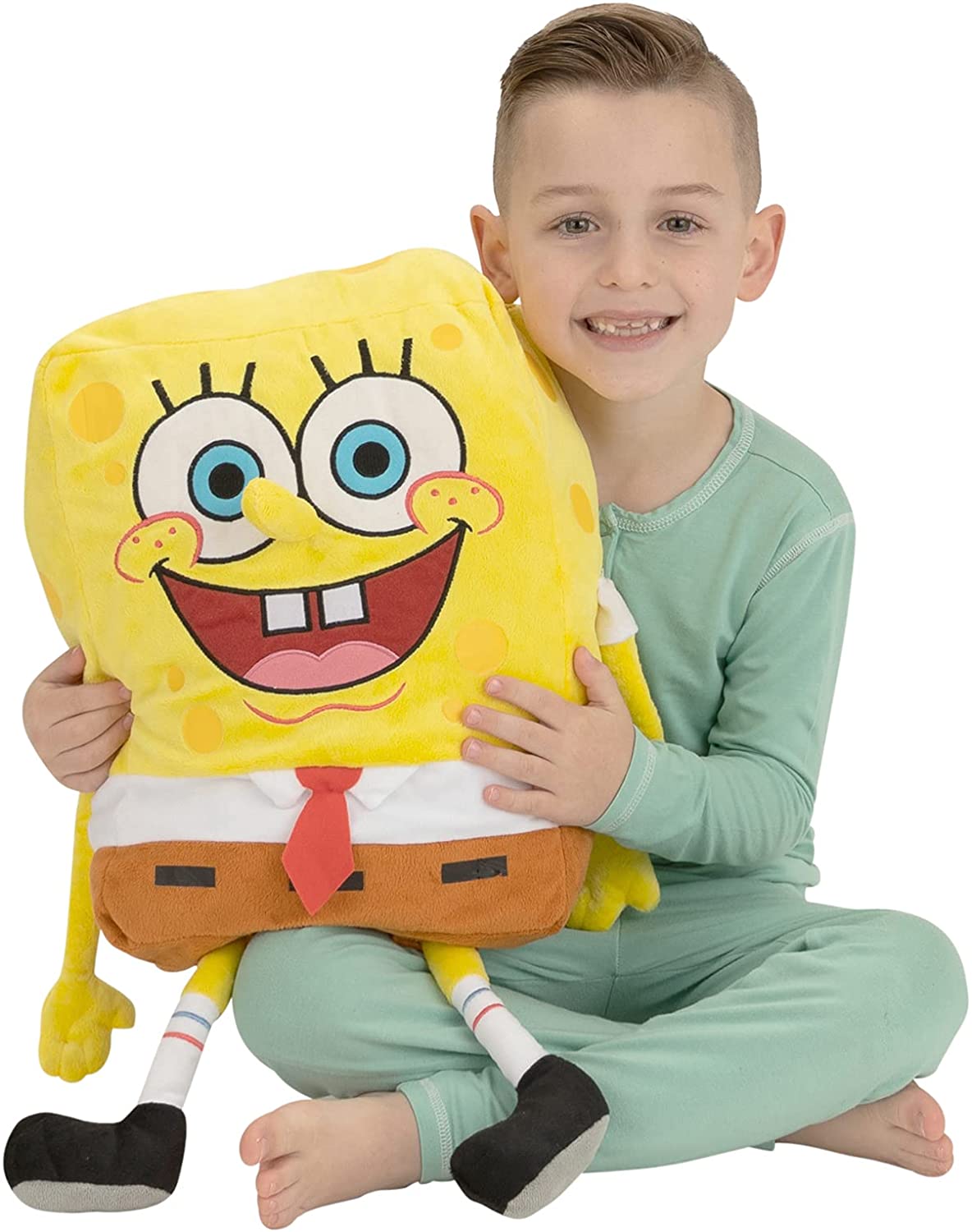 Franco's Spongebob Kids Cuddle Pillow Plush Buddy