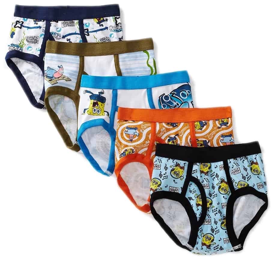 Nickelodeon SpongeBob Boys Underwear