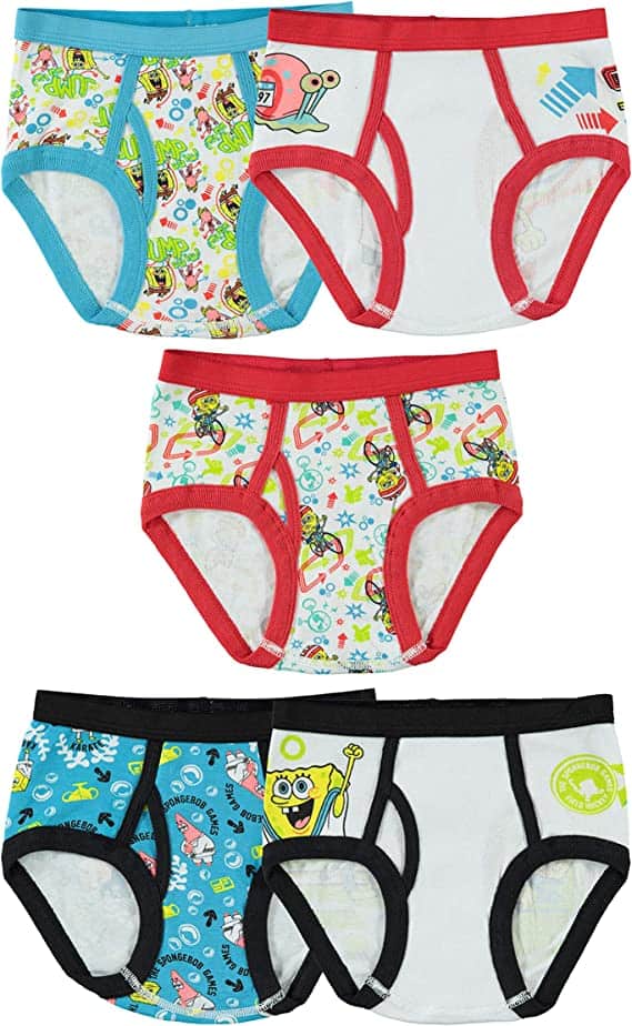 SpongeBob SquarePants Boys' Spongebob Brief