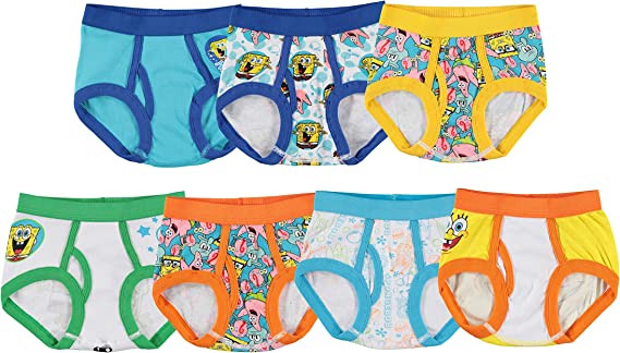 SpongeBob SquarePants Boys' Underwear Multipacks