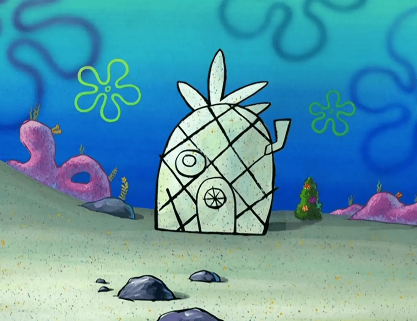 Spongebob Squidward And Patrick House