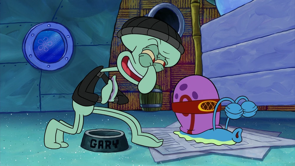 Gary and Squidward