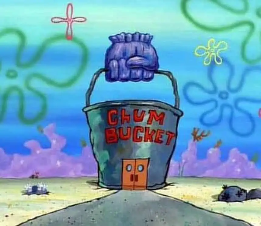 plankton's chum bucket