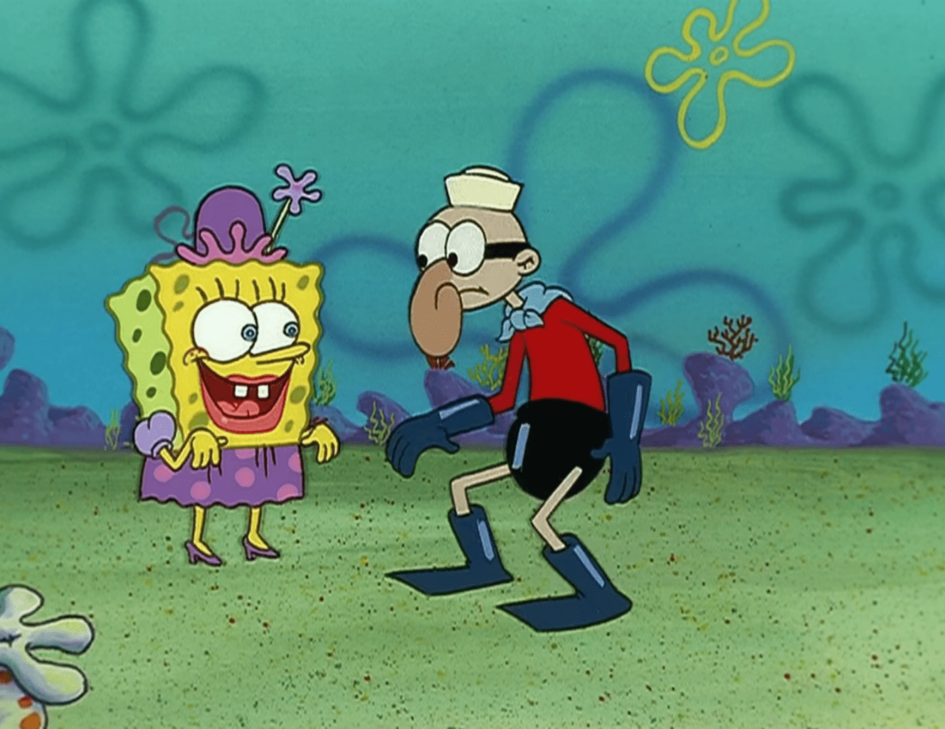 spongebob and barnacle boy