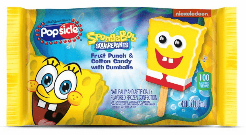 SpongeBob Ice Cream Bars