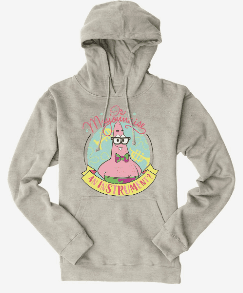 Patrick with Glasses Hoodie