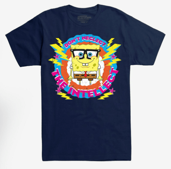 Intellect SpongeBob Shirt