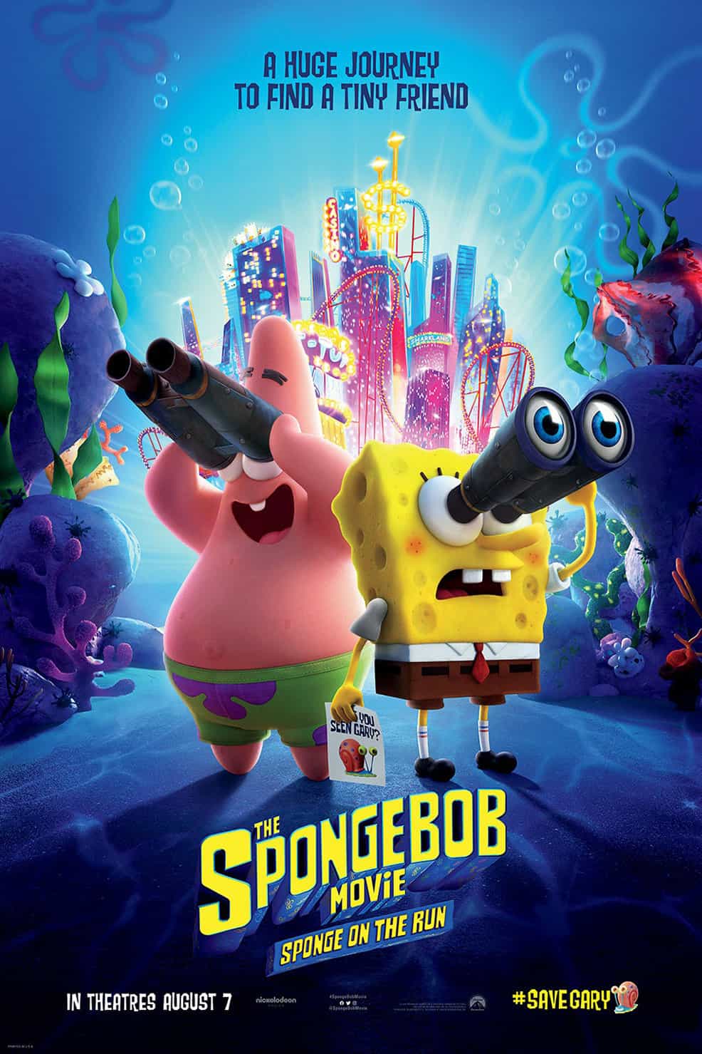 The SpongeBob Movie Sponge on the Run