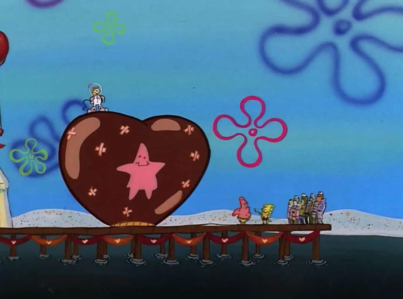 spongebob valentines day patrick goes crazy