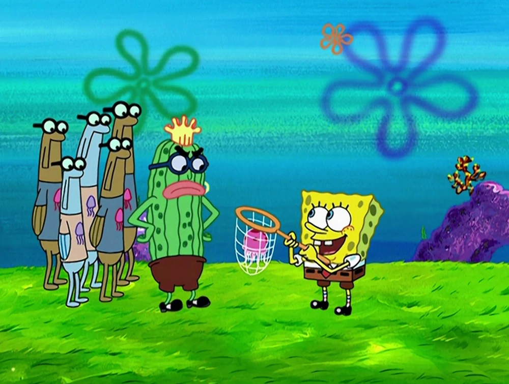 spongebob jellyfish hunter