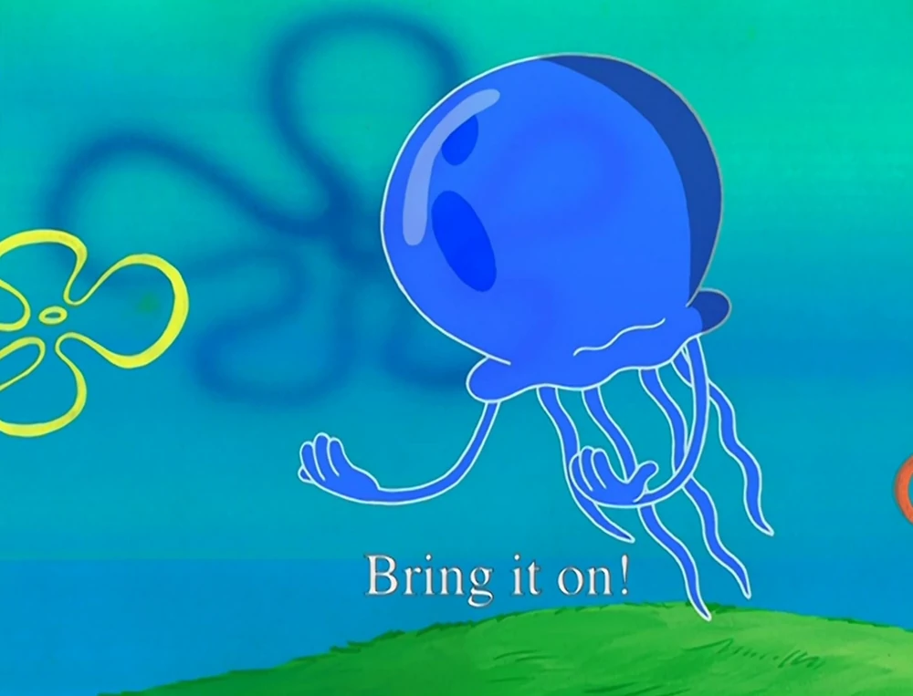 spongebob jellyfish hunter