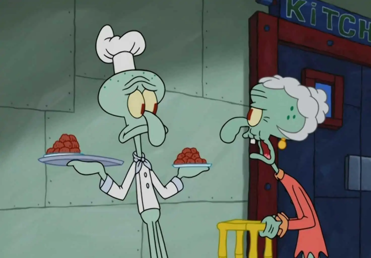 Other Grandmas On SpongeBob Grandma Tentacles