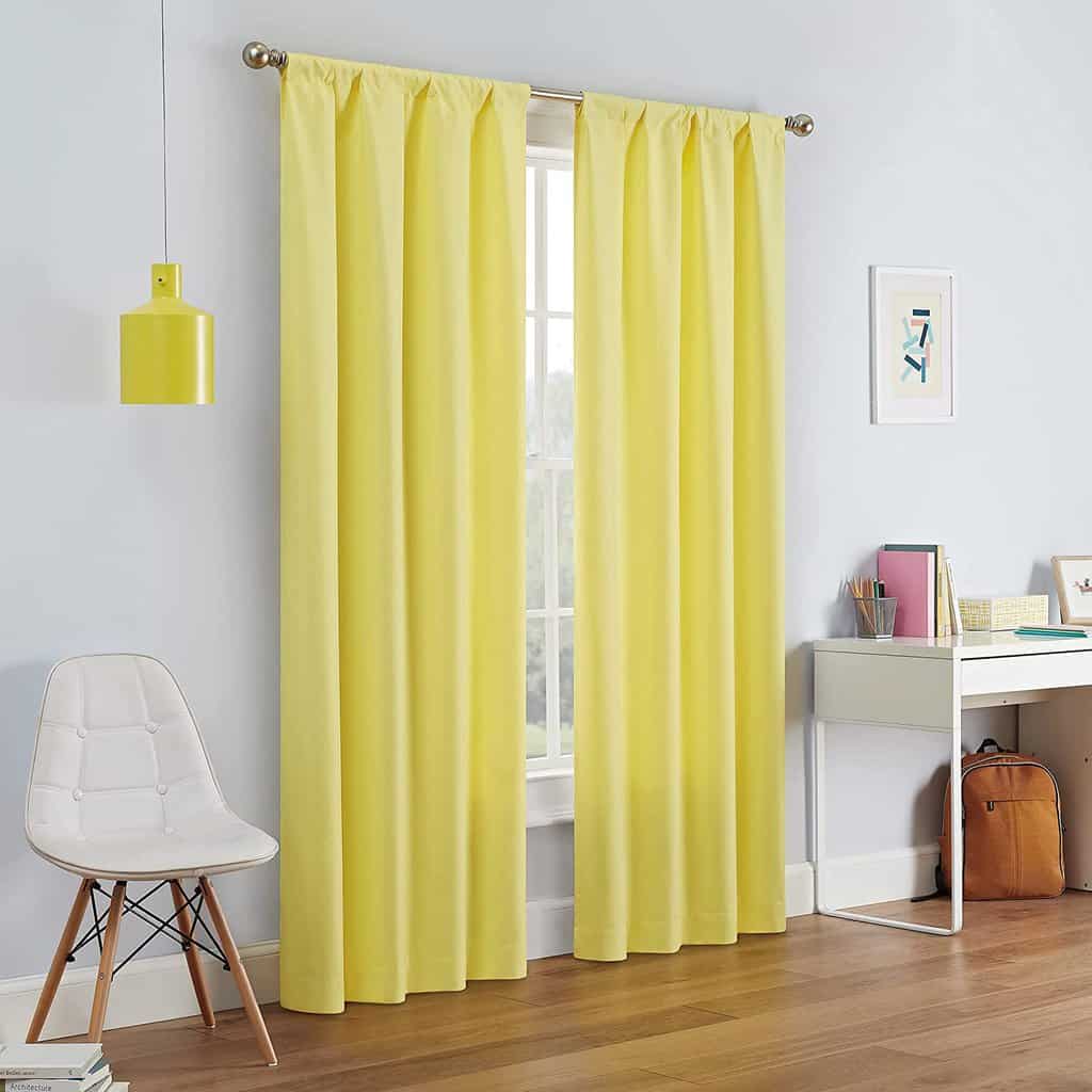 Yellow Blackout Curtains