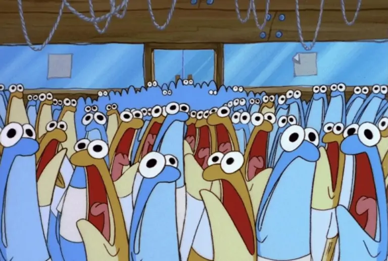 SpongeBob Anchovies Guide All About the Fish That Say "Meep" The