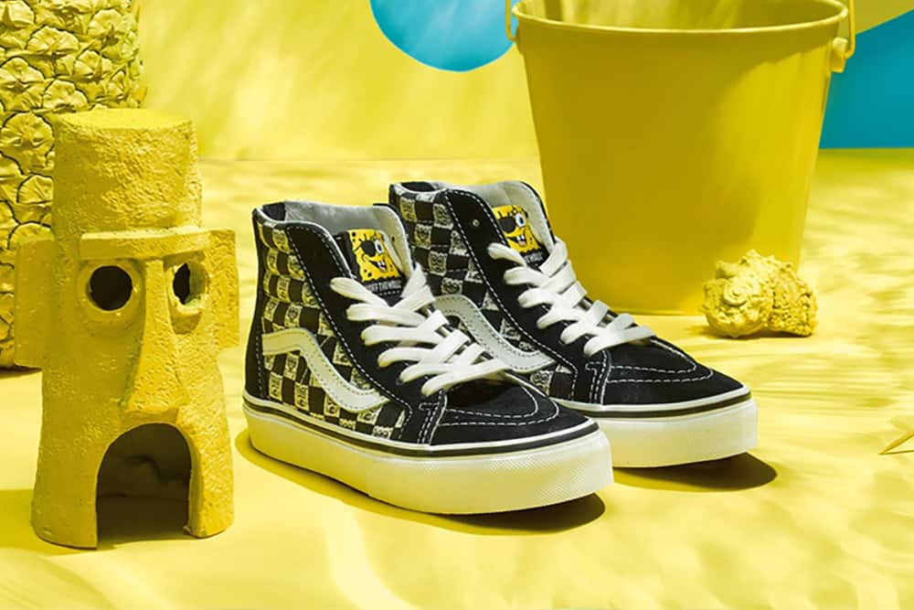 Vans X SpongeBob OG SK8-HI LX (checkered)