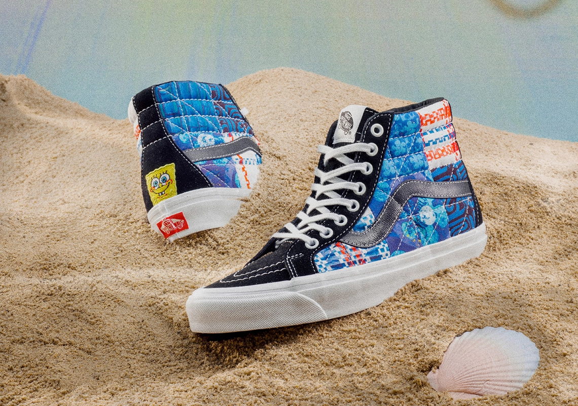 Vans x Spongebob Patchwork