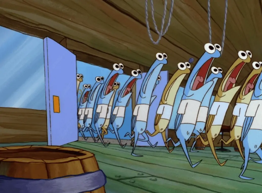 SpongeBob Anchovies Guide All About the Fish That Say "Meep" The