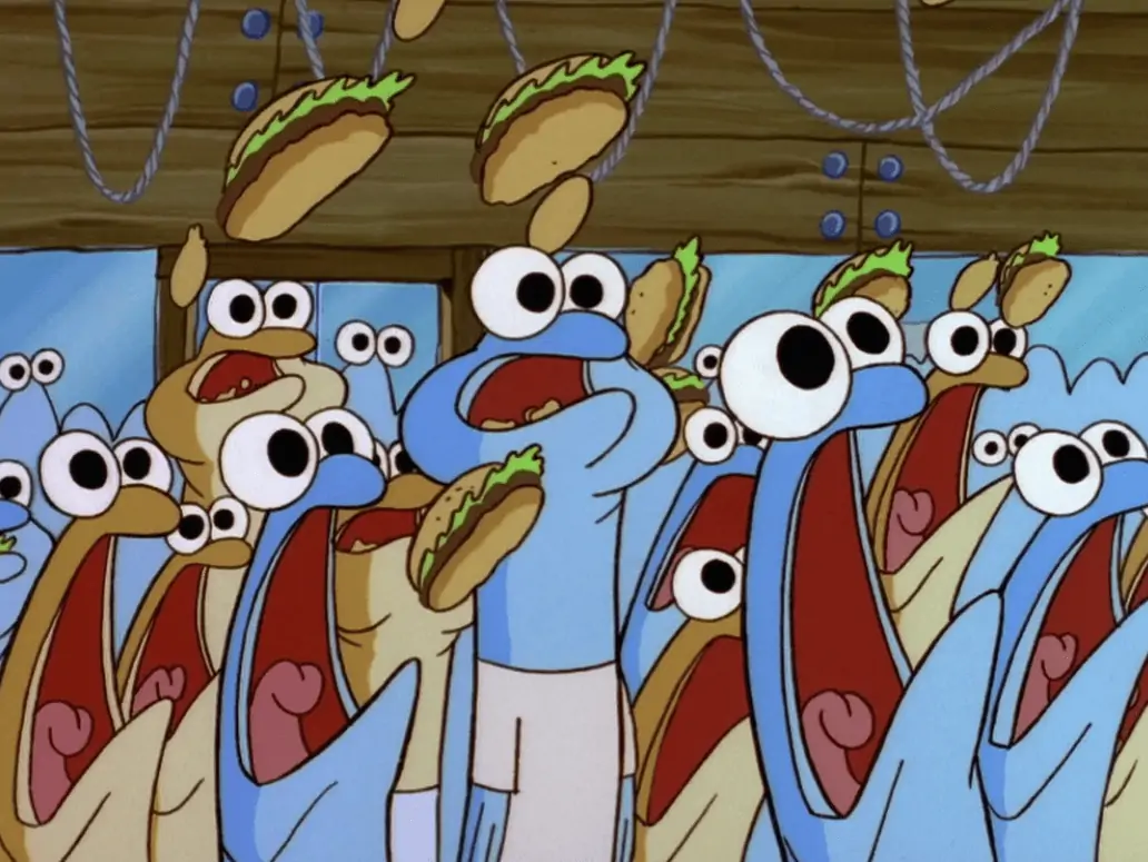 Sardines Spongebob