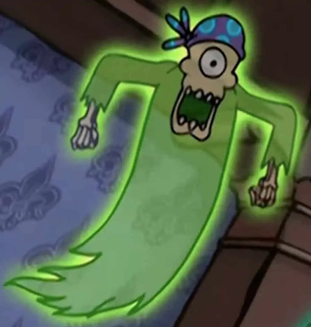 Spongebob Ghost Guide Spooks Ahoy! The Sponge Bob Club