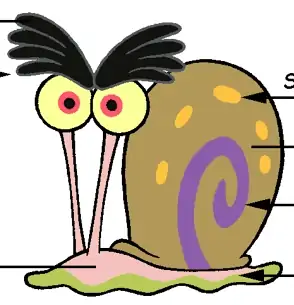 larry the snail - gary’s replacement