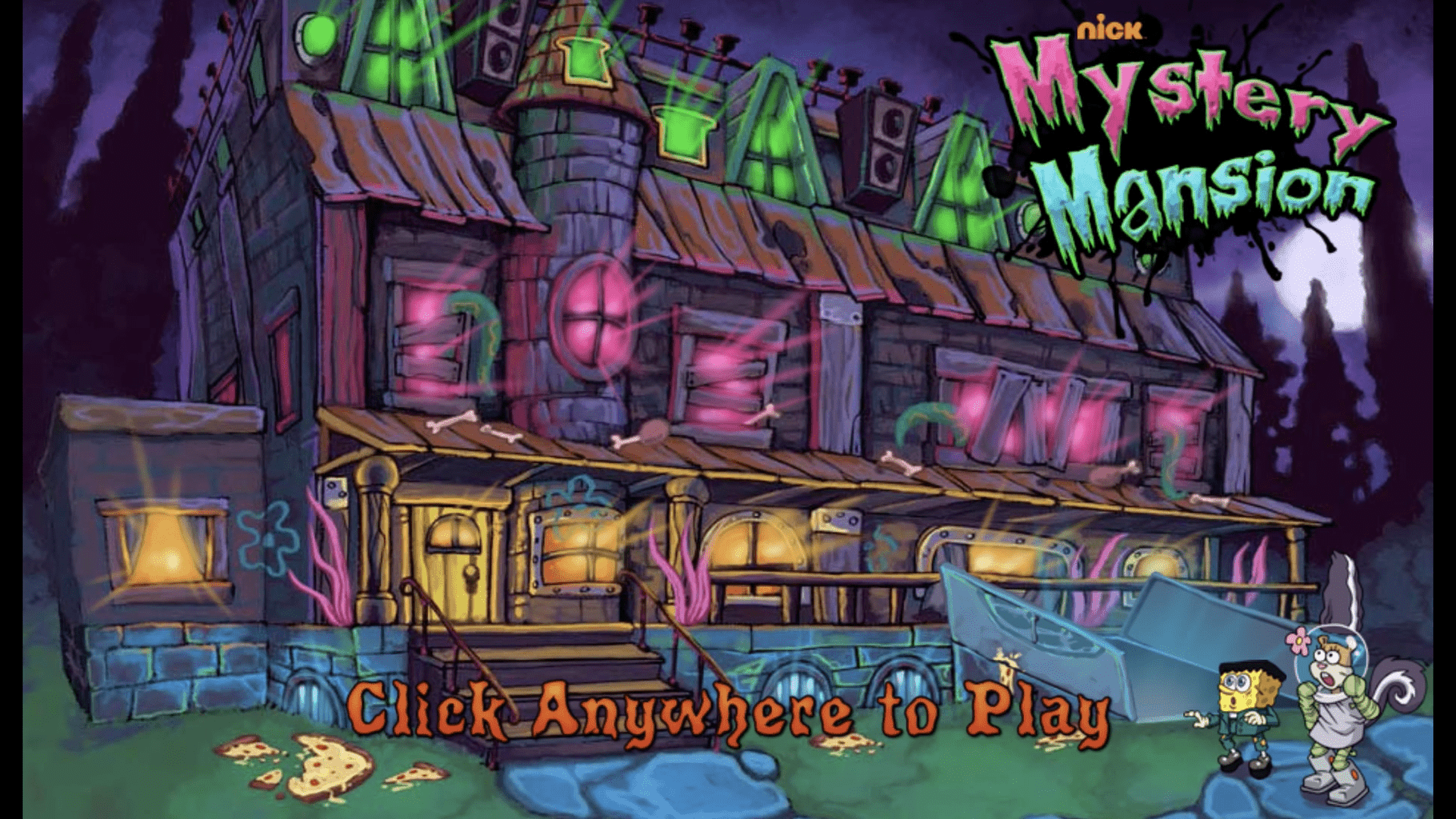 nickelodeon mystery mansion