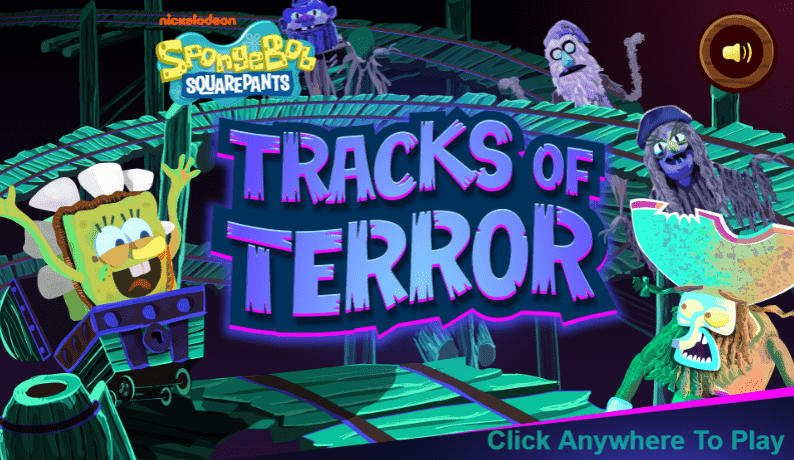 spongebob squarepants tracks of terror