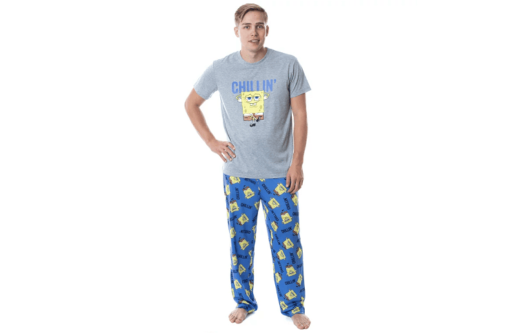 chillin' spongebob pajamas