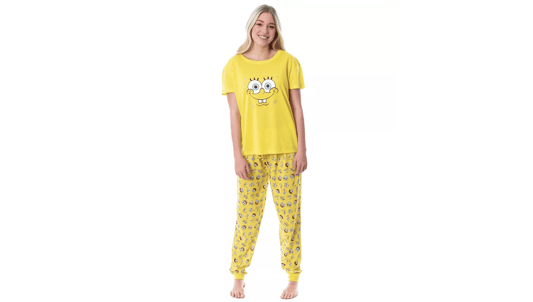 classic spongebob pajama set