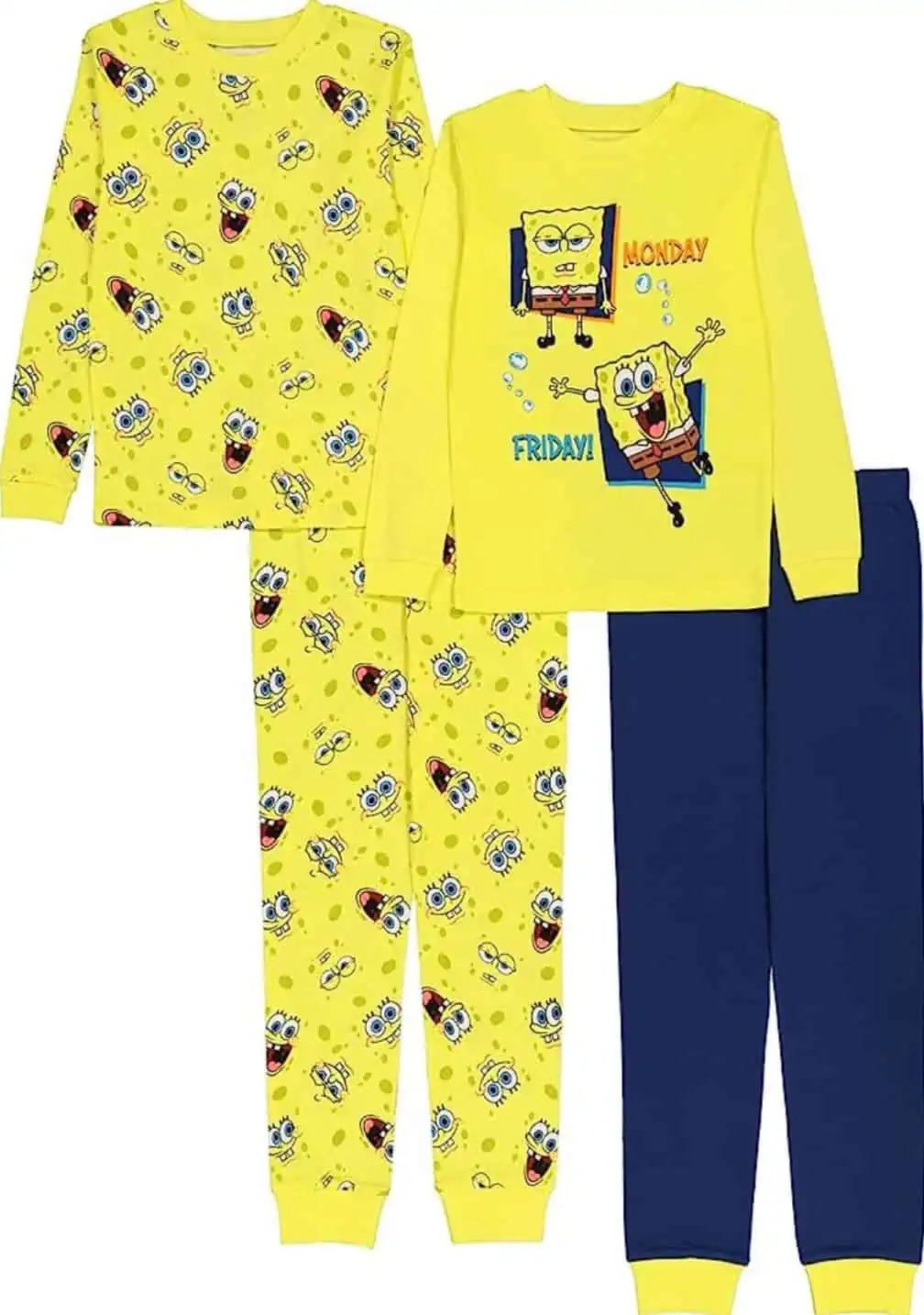 Double SpongeBob Pajama Set