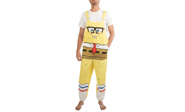 spongebob sleep overalls