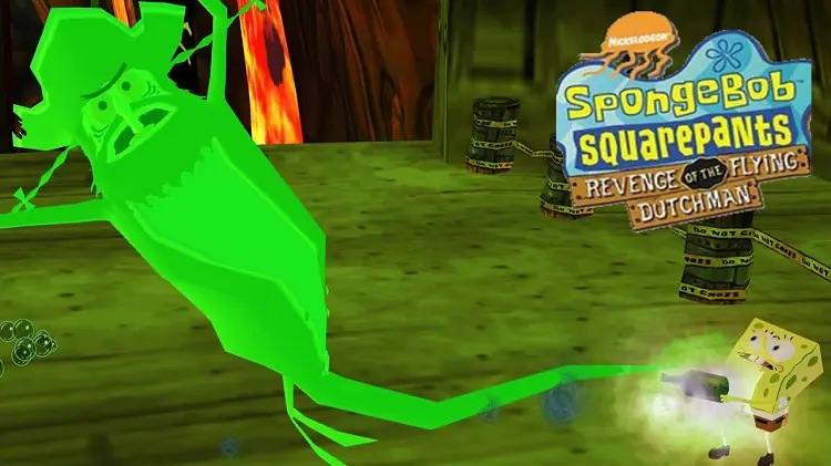 Revenge of the Flying Dutchman spongebob squarepants videogame