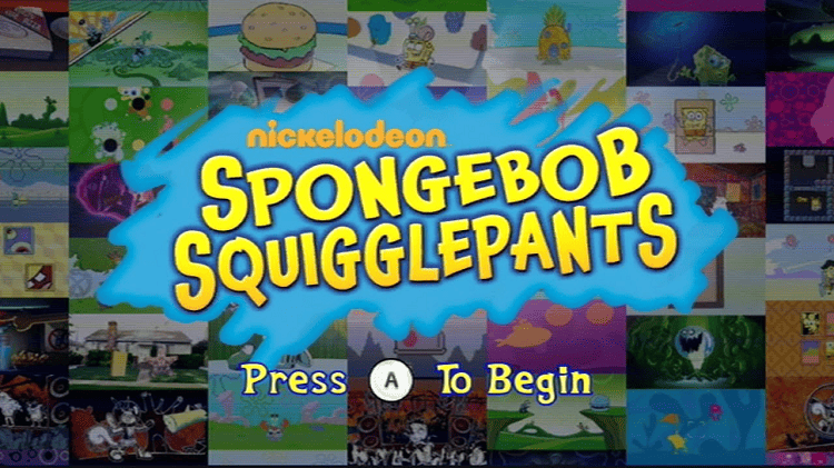 spongebob squigglepants spongebob SquarePants videogame